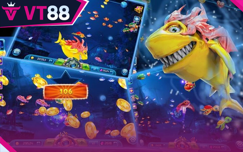 VT88 có nhiều thể loại bắn cá phù hợp với trình độ để người chơi lựa chọn