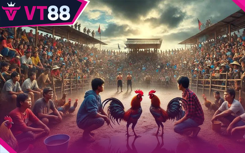 Các đầu trường gà hot nhất Campuchia, Philippines, Thomo đều có mặt tại VT88