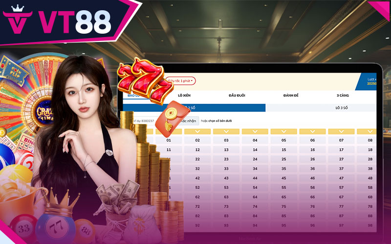 Trải nghiệm đánh lô đề online nhanh chóng, tiện lợi nhất tại VT88